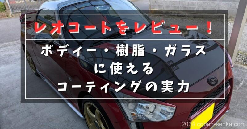 レオコートをレビュー！